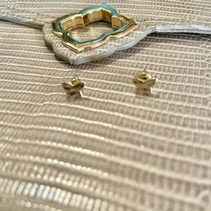 Lillia Butterfly Stud Earrings in Gold